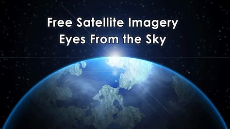 satellite imagery data sources gis geography