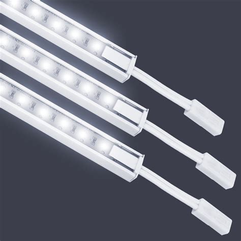 led  cabinet strip lighting hardwireddirect plug     wen lighting