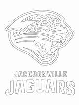 Jaguars Jacksonville Coloring Logo Pages Printable Nfl Supercoloring Color Categories sketch template