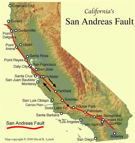 map   fault lines