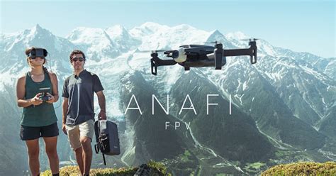 parrot annuncia il nuovo drone anafi fpv quadricottero news