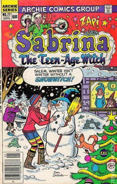sabrina the teenage witch 77 christmas comics comic books art archie comics