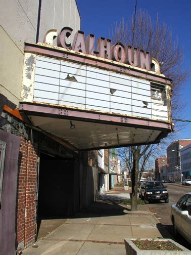 Anniston Al The Old Calhoun Movie Theater In Anniston Alabama Photo