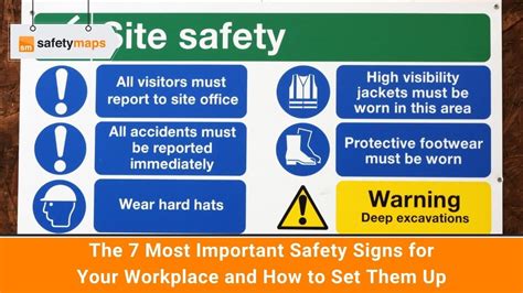 safety signs   workplace   meanings