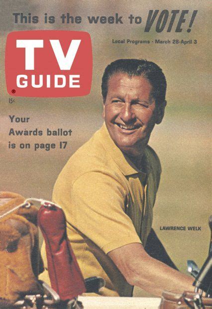 Tv Guide March 28 1964 Lawrence Welk Tv Guide The