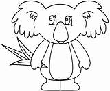 Australian Template Animals Colouring Animal Pages Templates Coloring Koala Australia Flag Printable Color Getcolorings Shapes Print Kangaroo Craft Crafts Ages sketch template