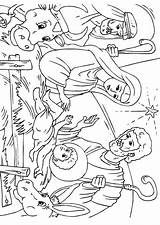 Nativity Weihnachtskrippe Nacimiento Malvorlage Dibujo Coloriage Ausmalbilder Kerststal Educima Bola Ausdrucken Schulbilder Edupics sketch template