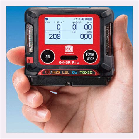 gx  gx  pro rki instruments portable gas detection equipment