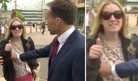 bbc news reporter slapped by woman after ‘grabbing her boob during