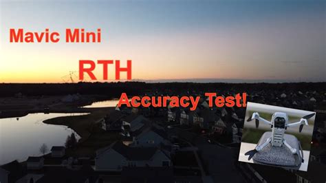 mavic mini rth accuracy youtube