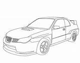 Subaru Coloring Pages Toyota Wrx Supra Sti Car Cars Impreza Sketch Mandala Maserati Race Color Rally Drawings Sketches Printable Drift sketch template