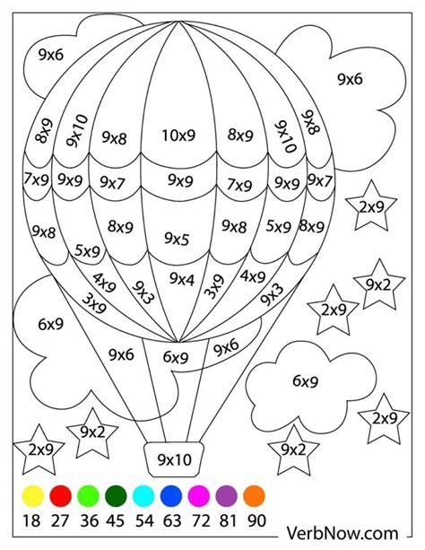 grade math coloring pages