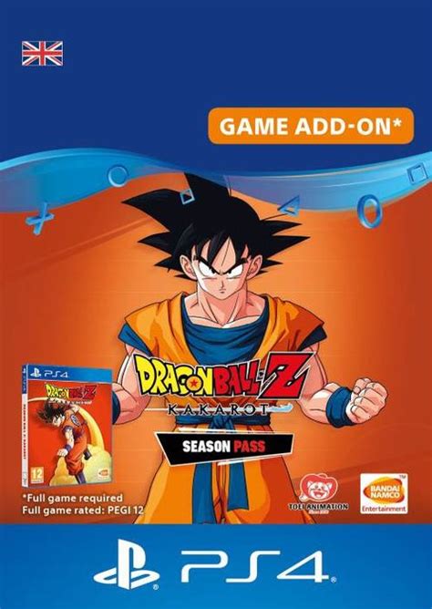 Dragon Ball Z Kakarot Season Pass Ps4 Uk Ps4 Cdkeys