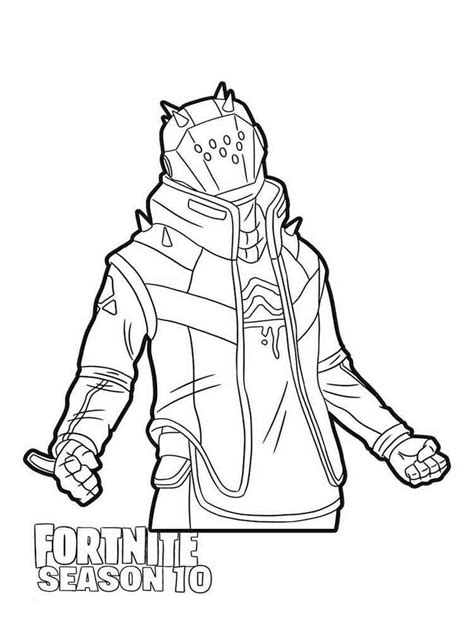 lord fortnite coloring page
