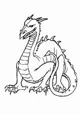 Dragon Coloring Pages Printable Dragons Scary Preschoolers Horror Detailed Color Getcolorings Getdrawings Popular Printablee sketch template