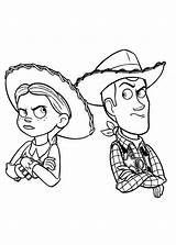 Jessie Toy Story Coloring Pages Woody Drawing Disney Woddy Quotes Friendship Angry Mad Still Quotesgram Popular Kids Getcolorings Getdrawings Paintingvalley sketch template