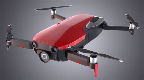 dji mavic air drone  model turbosquid