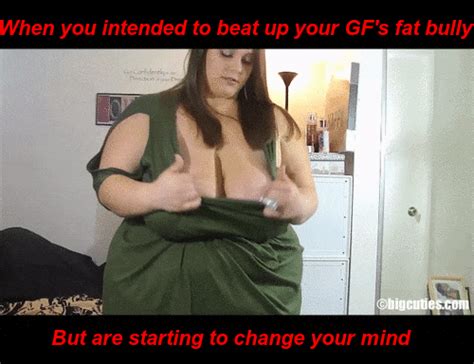 bbw meeting your girlfriend 039 s fat bully cheating s captions