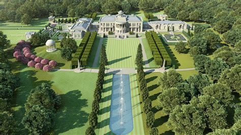 britains  extravagant  build luxury  mega mansion  times  size