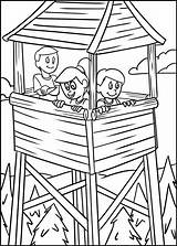 Camp Lookout Tower Christiancamppro sketch template