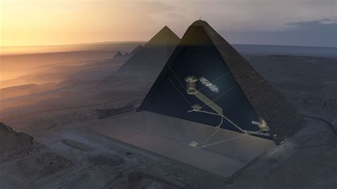 cosmic rays reveal unknown void in the great pyramid of giza science