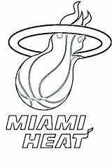 Coloring Pages Heat Basketball Miami Name Bulls Chicago Logos Printable Logo Nba Color First College Sheets Getcolorings Personalized Getdrawings Create sketch template