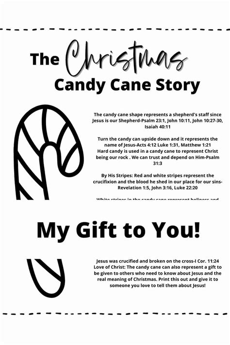 christmas candy cane story