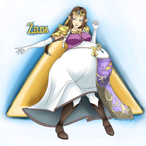 The Legend Of Zelda Preggo Zelda By Marrazan Zelda Zelda