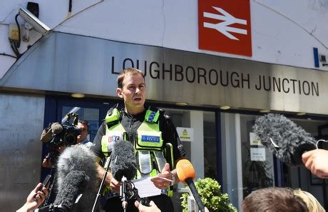 police superintendent matt alingham delivers statement editorial stock photo stock image