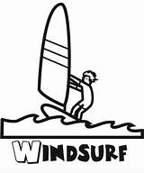 Windsurf Surf Conmishijos Patchwork Infantil Llenar Capaz sketch template