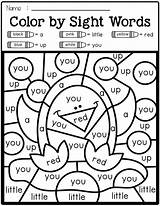 Sight Coloring Words Word Penguin Preschool Dolch Kunjungi Teacherspayteachers sketch template
