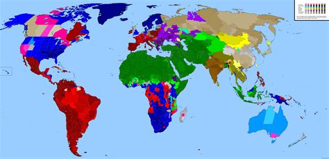 world religion map  national subdivision xoc mapporn