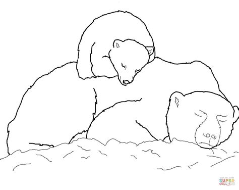 polar bear colouring pages lebucoloring dibujos  colorear