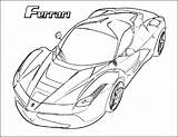 Ferrari Coloring Pages Italia Cars Getcolorings Color Getdrawings sketch template