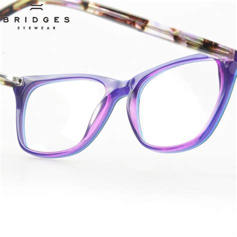 bridges eyewear women stylish brand designer acetate optical glasses