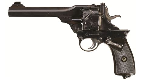 webley fosbery model  automatic revolver rock island auction