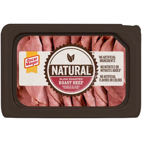 oscar mayer natural slow roasted beef lunch meat  oz walmartcom