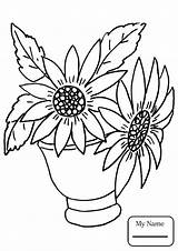 Coloring Sunflower Pages Sunflowers Van Gogh Kids Getdrawings Drawing Realistic Getcolorings sketch template