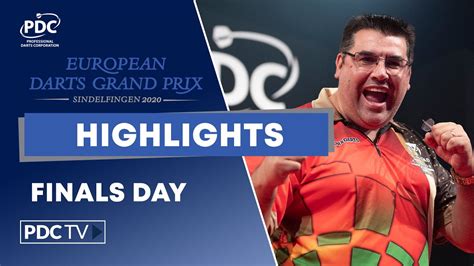 finals day highlights  european darts grand prix youtube