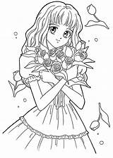 Coloring Pages Boy Printable Anime Cute Kids Colouring Girls Princess Choose Board Christmas sketch template