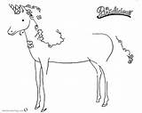 Coloring Pages Pinkalicious Unicorn Pet Printable Kids sketch template