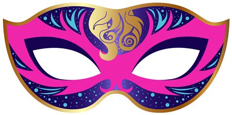 pink  blue carnival mask png clip art image gallery yopriceville