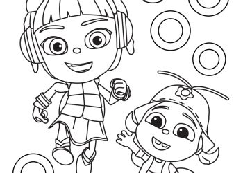 crayola beat bugs coloring coloring pages