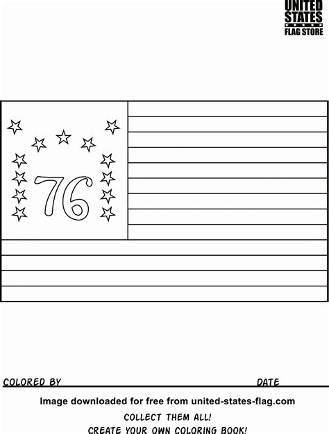 united states flag coloring page coloring reference