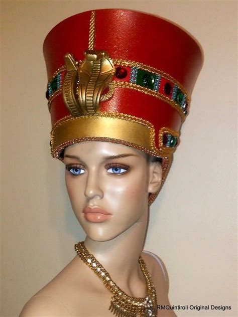 Nefertiti Headdress Is Made In Very Strong Foam And It Is A Very Light