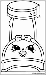 Pages Wedge Wilma Coloring Shopkins sketch template