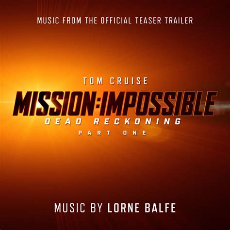 mission impossible dead reckoning part     official teaser trailer single