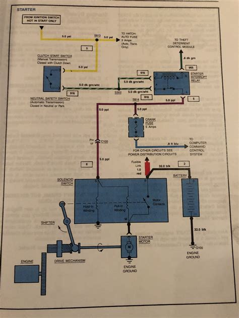 corvette fuel pump wiring diagram