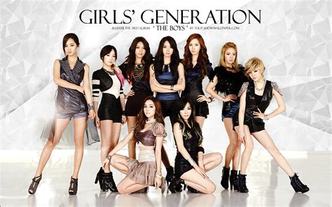 girls generation is a popular nine member south korean girl group