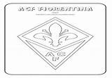 Fiorentina Coloring Milan Acf Pages Coloringpagesonly sketch template